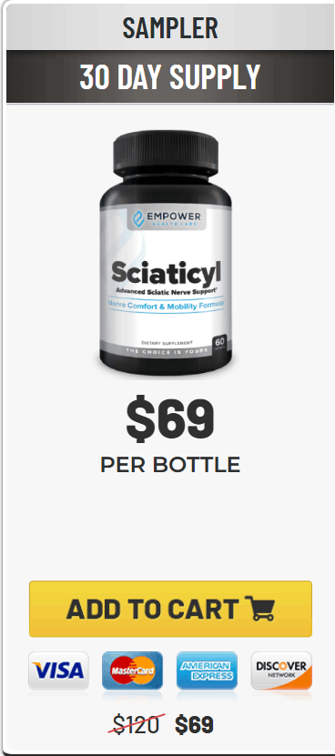 Sciaticyl $69/bottle